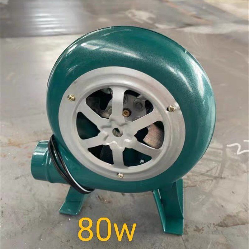 新款小型鼓风机家用户外220v调速吹风机12v直流大风量柴火炉