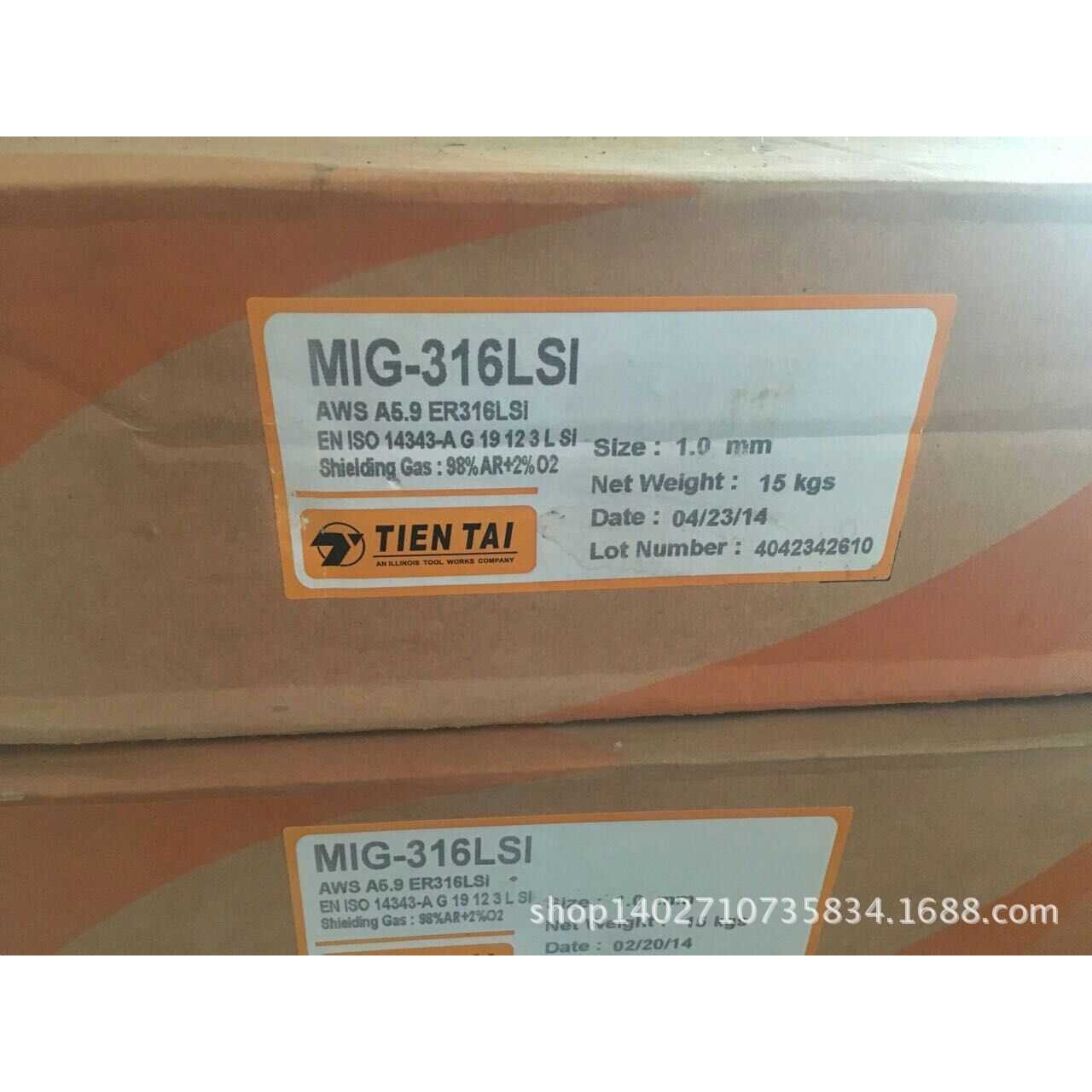 天泰MIG-316LSi不锈钢焊丝H03Cr19Ni12Mo2Si1不锈钢气保焊丝
