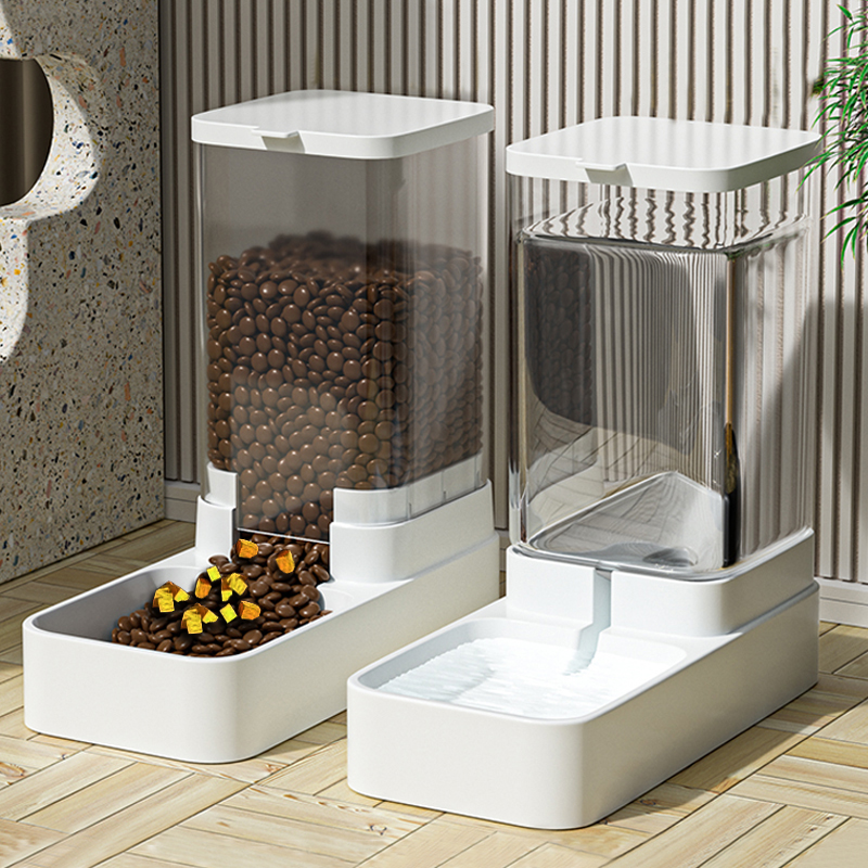 猫咪饮水机狗狗自动喂食器小猫喂水喝水碗不插电循环水壶宠物用品