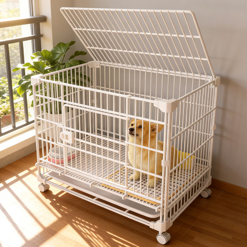 【特粗加厚】卡扣狗笼带轮！推荐