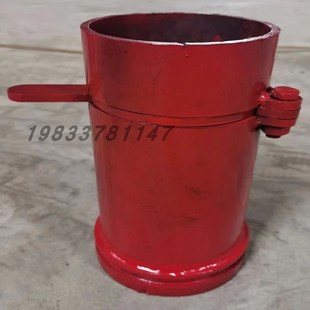 泵车软管止流阀简易阀布料机胶管截流阀100地泵125管道末端截止阀