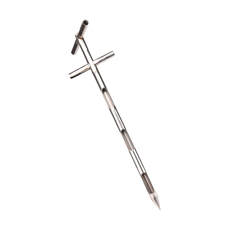 不锈钢粮食取样器小麦稻谷苞双管分层篓子扦样器铲子矿粉化肥探子