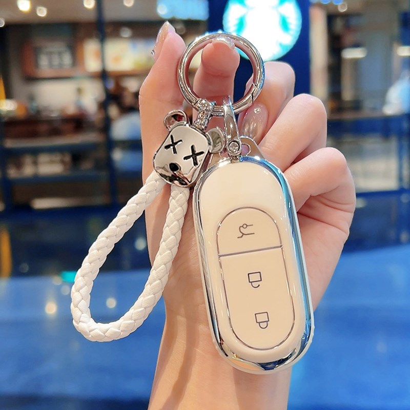 专用零跑t03钥匙套c11领跑2024款c01扣c16高档c10女壳汽车内饰品