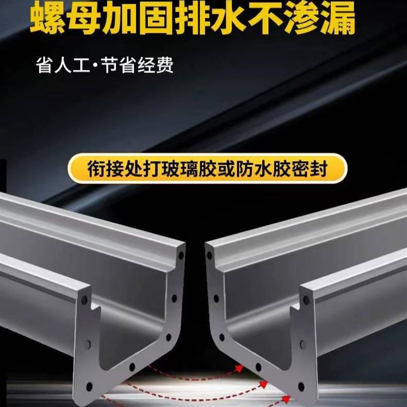 304不锈钢成品排水沟U型槽排水槽地沟厨房下水道沟槽水槽盖板水沟