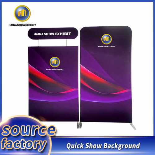 Sign off wall, complete set of advertising alloy shelves, di