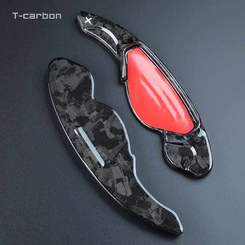 适用16-20款捷豹FPACE XF XEL XFL路虎发现5改装碳纤维换挡拨片