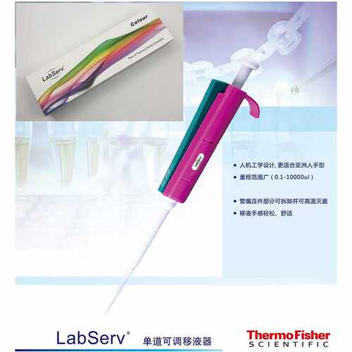 thermo赛默飞 Labserv Colour 彩色单道移液器