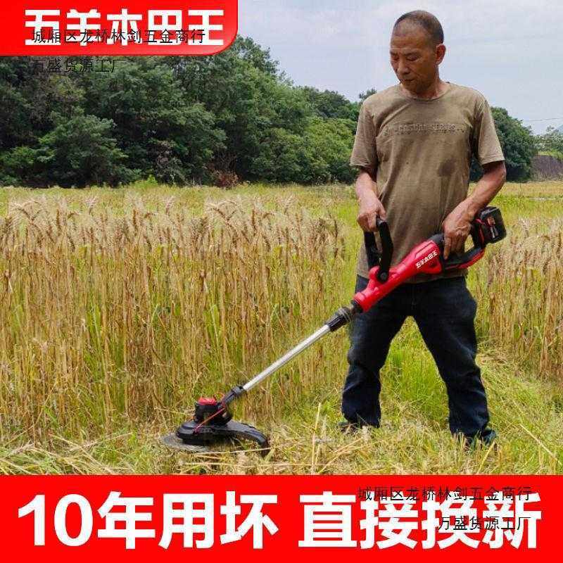进口电动割草机充电式小型家用多功能农用果园锄草打草锂电割草机,3C数码配件,摄像机配件,淘宝优惠券,粉丝福利购,淘宝优惠卷