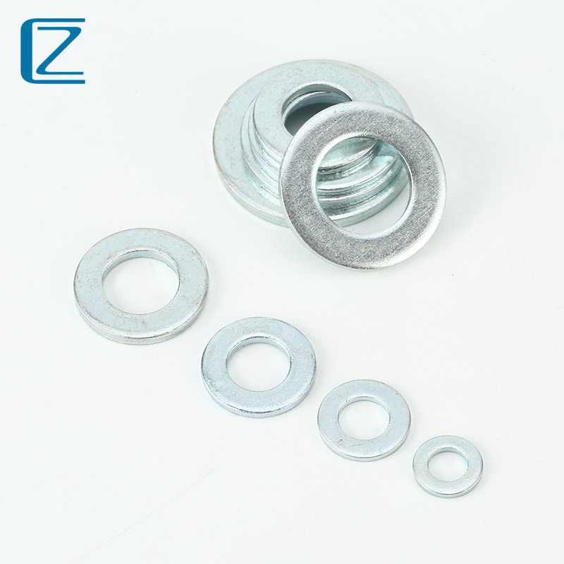 镀白锌加大平垫圈加厚垫片超薄加厚垫圈M3 M4 M5 M6 M8 M10 M12