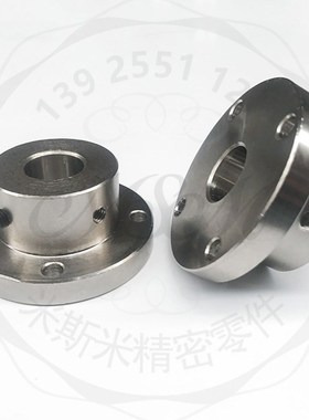 圆法兰导向轴支架座置物架安装通孔加厚固定底座钢制 GBC02 GBC06