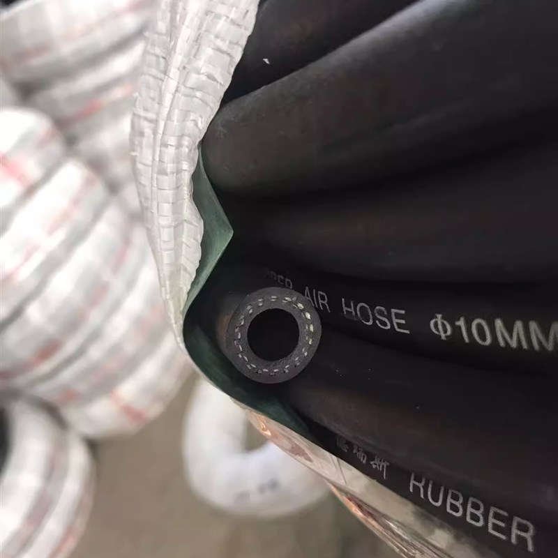 高压管耐油管喷砂管光面黑色橡胶水管软管内径8/13/16/19/25/32mm