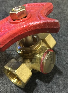 高压加厚铜旋塞阀 锅炉 压力表三通旋塞阀 二通旋塞阀4分M20x15
