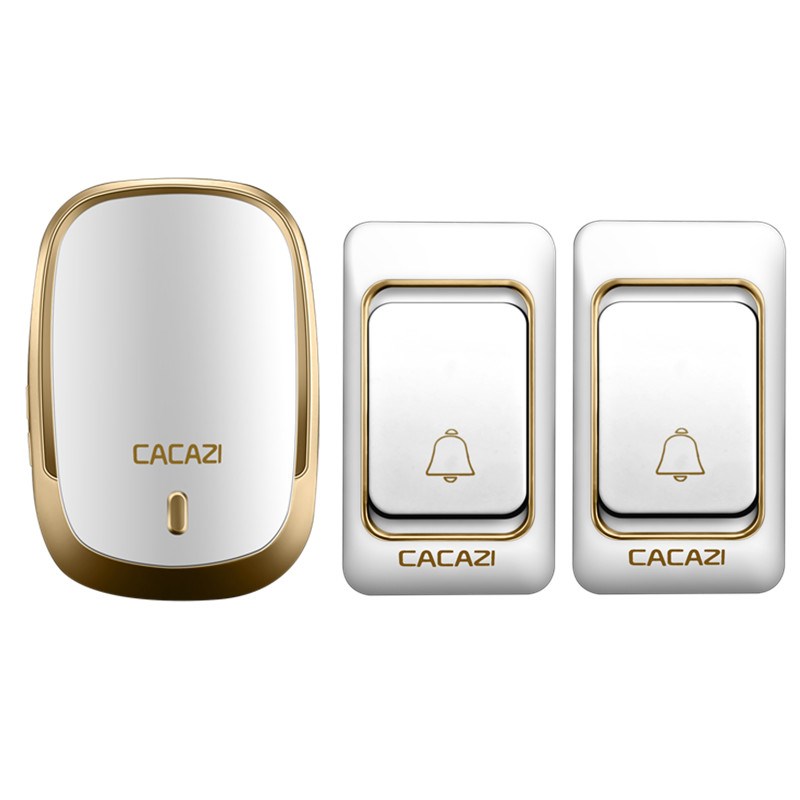 无线门铃 二拖一 不用电源 直流用电池 遥控 电子家用 老人呼叫器