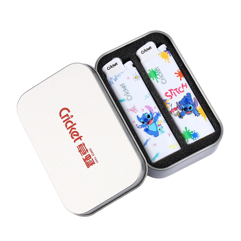 【史迪仔】草蜢打火机砂轮老式个性创意潮礼盒送男女朋友网红同款