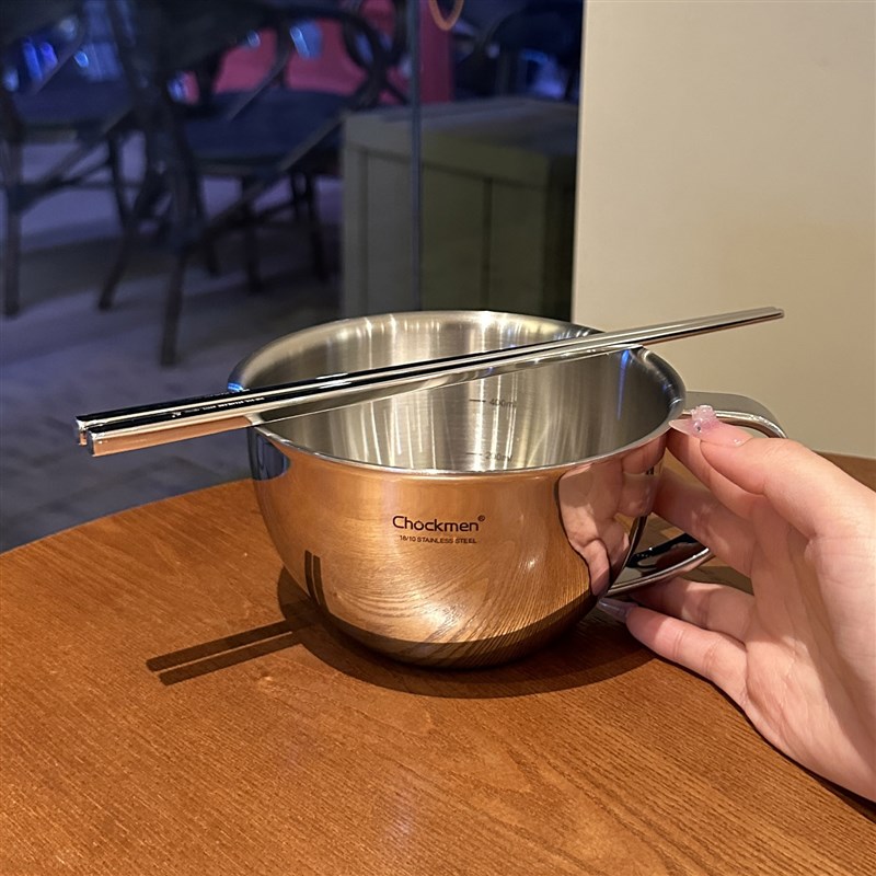 【老板娘家里自用】18/10不锈钢带刻度早M餐杯大肚杯带手柄牛奶杯