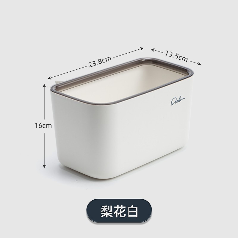 厨房垃圾桶壁挂式家用免弯腰橱柜门厨余收L纳桶简约创意悬挂式纸