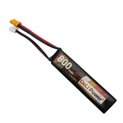 得利DeLipower水弹电池托心电池专业改装电池I7.4V 800mah 25C