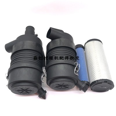 沃尔沃VOLVO挖掘机EC55D 60C洋马发动机空气滤芯总成风格外壳后盖