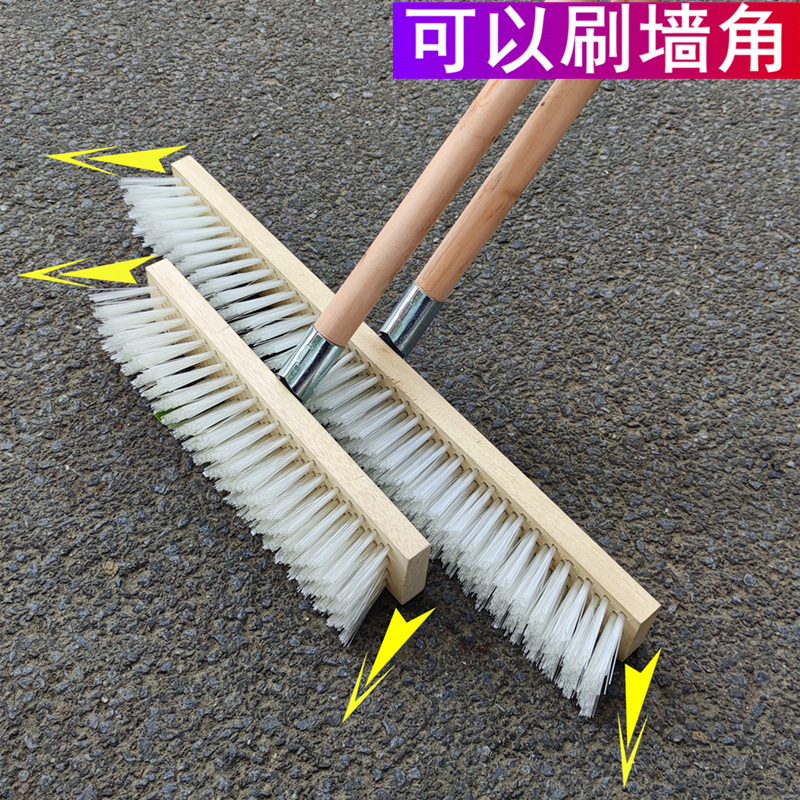 铁刷子工业去青苔刷地地刷钢丝刷硬毛带柄工具地砖不锈钢丝地板刷