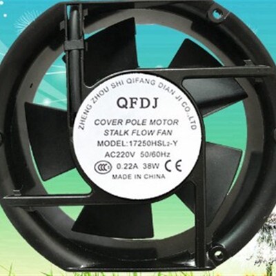 17250HSL2-Y全新原装QFDJ AC220V 50/60Hz 0.22A 38W散热风扇风机