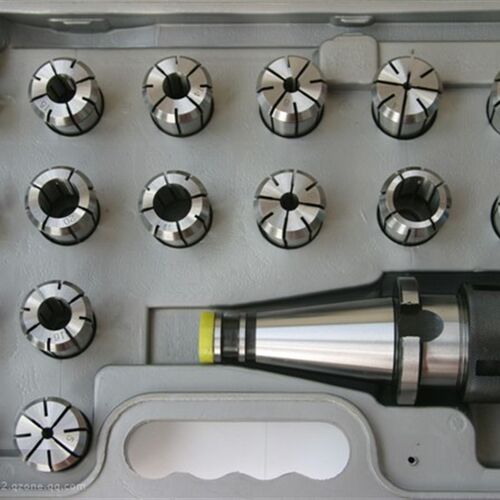 套装铣夹头 R8-ER32  后拉螺纹M12   10PCS/SET