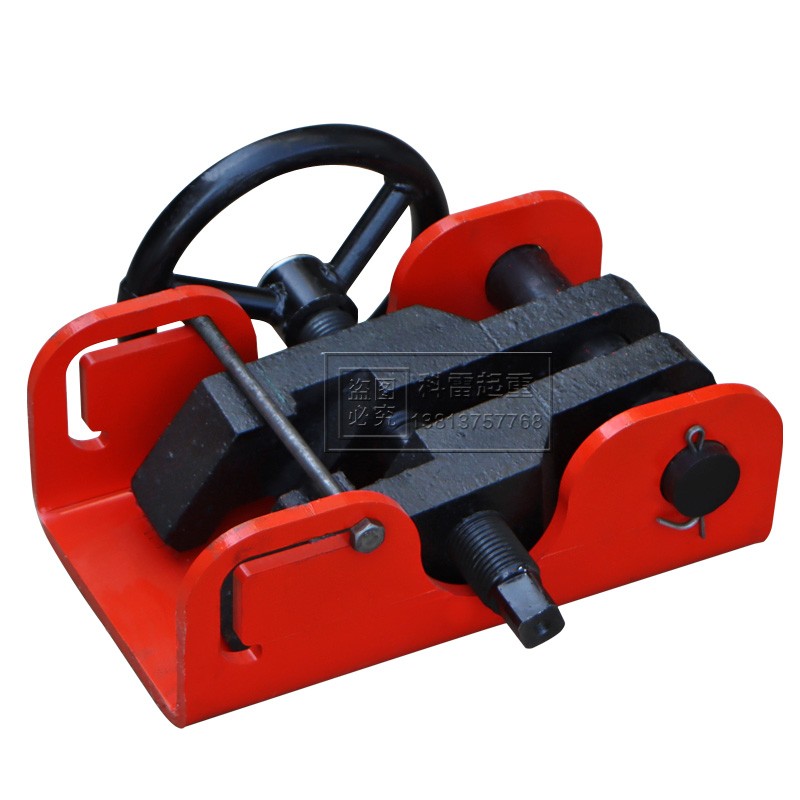 龙门吊夹轨器 起重机用防风装置 行车方向盘式大简易加重型夹轨器