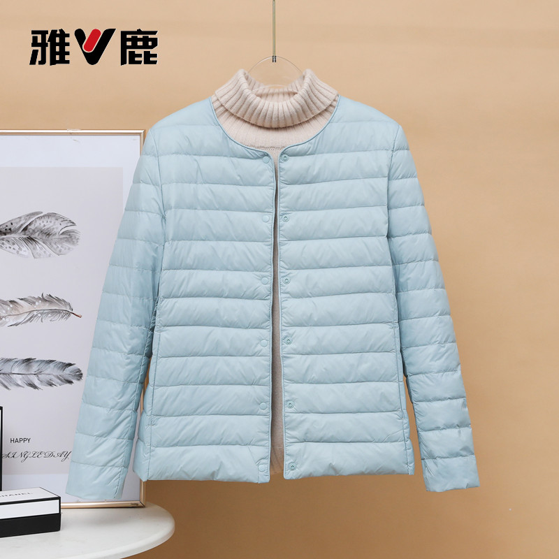yaloo/雅鹿轻薄款羽绒服内胆2025新款轻便通勤休闲短款内搭冬薄款