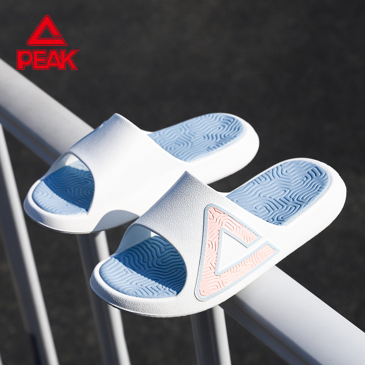 匹克新款四季时尚女拖鞋防滑外穿