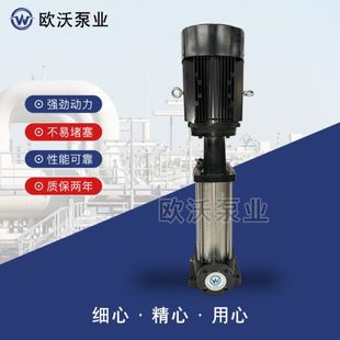 CDLF輕型立式 CDL 多級(jí)泵流程水循環(huán)不銹鋼層供水管道壓泵