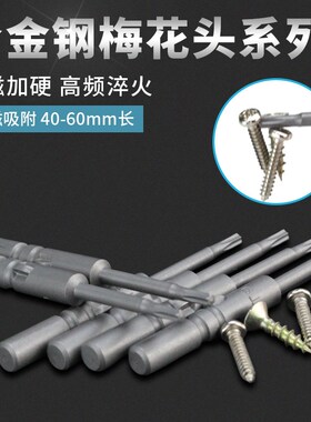 合金802电动螺丝刀头梅花起子头批头六星披头批咀T6T7T8T10T15T20