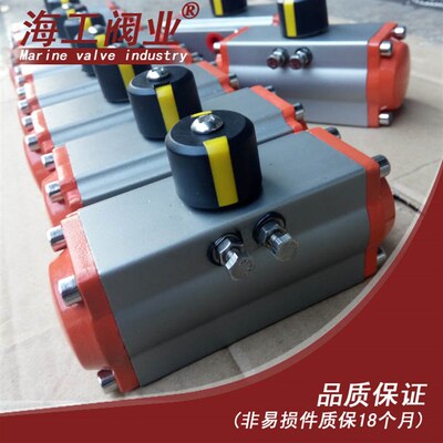 阀门气动执行器蝶碟球阀旋塞SR度旋转气缸RT/AT32/DA通风头机构TQ