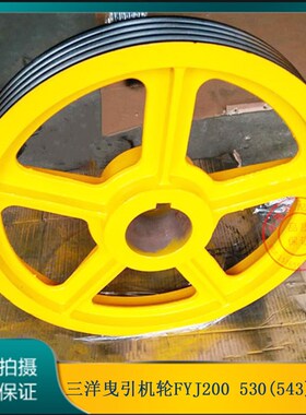 通润曳引轮三洋曳引机轮 543 530*4*13三洋电梯曳引轮FYJ200