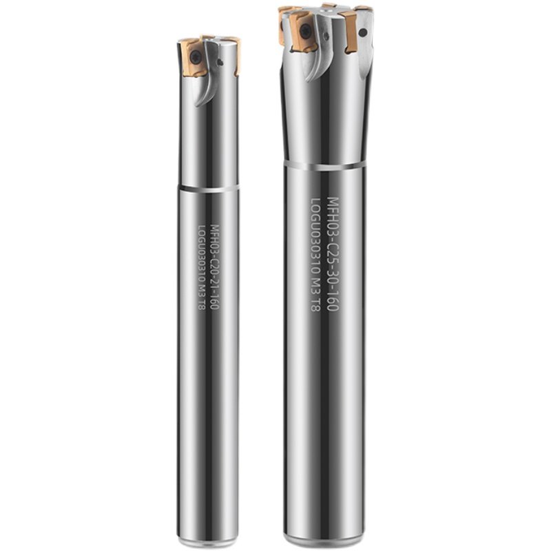 数控刀杆MFH03京瓷铣刀杆双面刀片LOGU030310刀片