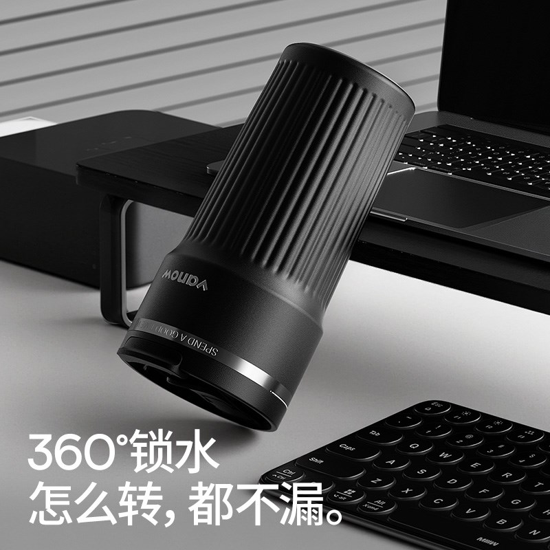 Vanow保温杯男士陶瓷内胆便携随行咖啡杯子2025新款女生车载水杯