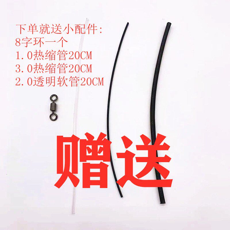 1.3 1.6 1.8隐形土色四芯可视锚鱼线镀锡铜芯线100公斤拉力白丝