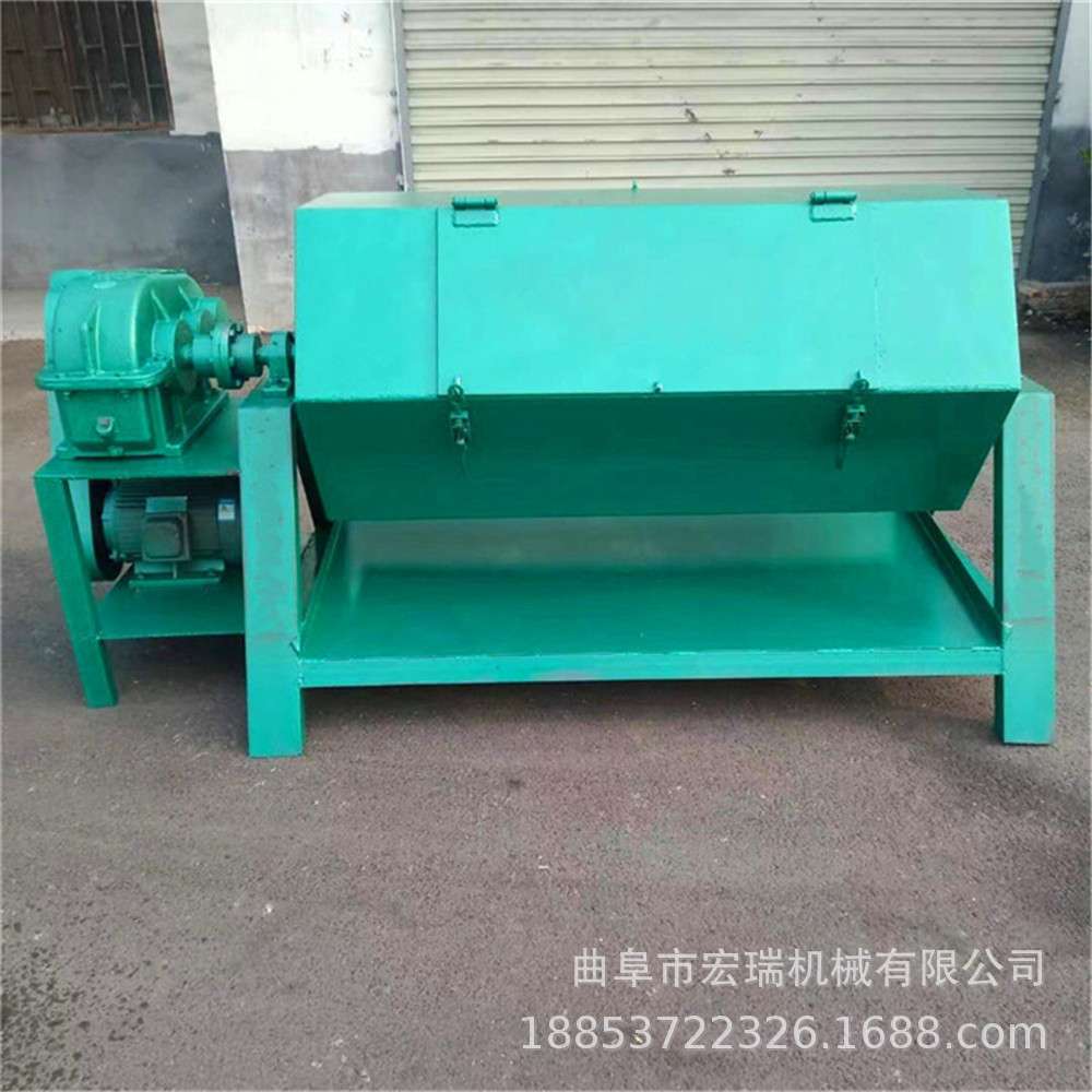 桃胶表面去杂质六角滚筒式抛光机 小金属滚动磨擦去锈去油除锈机
