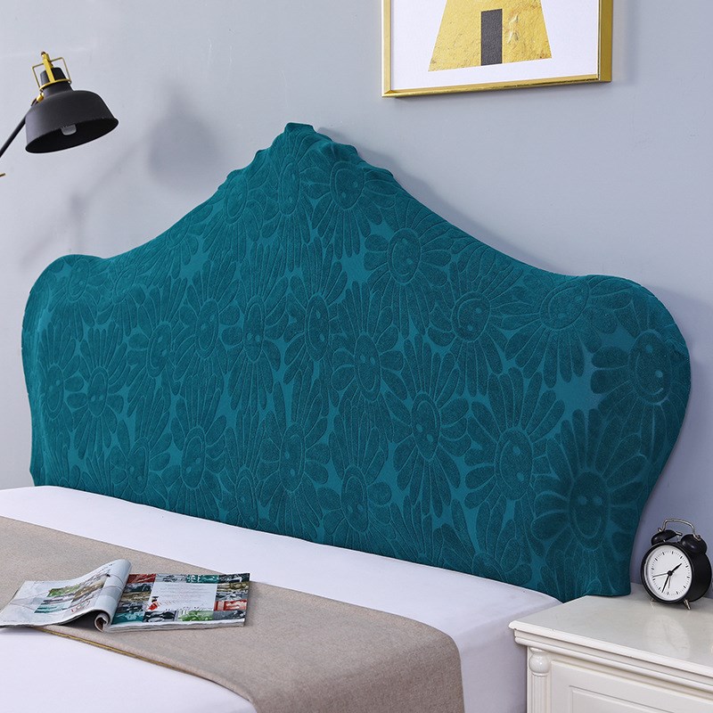 弧形半圆床头套罩凹凸型弹力木床头遮丑神器异形T通用全包防尘罩