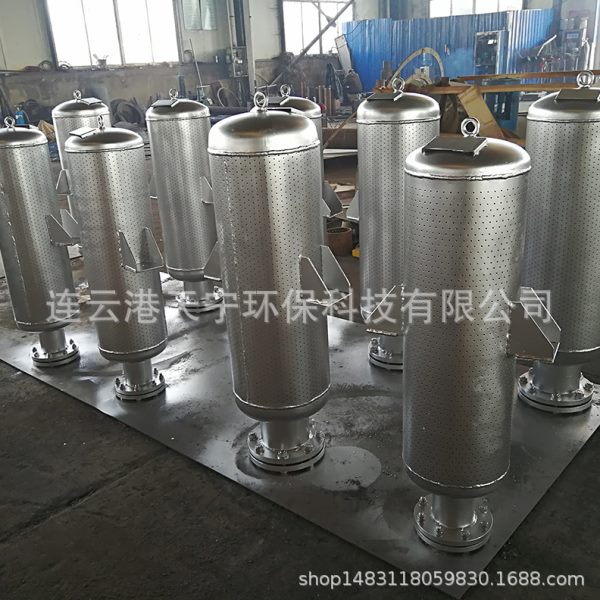 供应现货  锅炉消声器管道蒸汽排气配套降噪设备