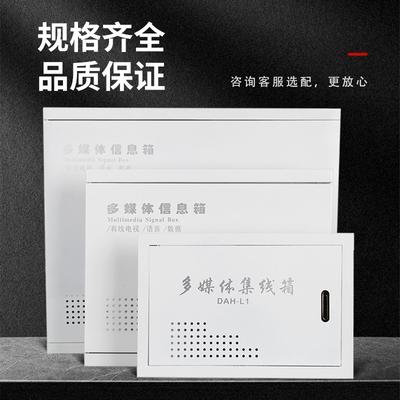 智阁多媒体信息箱面板光纤箱盖子弱电箱盖弱点盒面罩电视电话箱盖