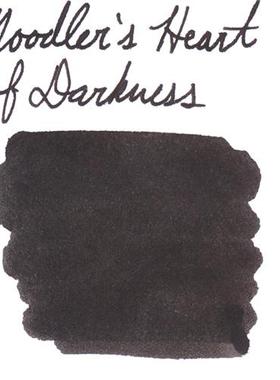 鲶鱼钢笔绘画书写防水墨水黑色系永恒黑鳗鱼黑黑暗之心分装15ml