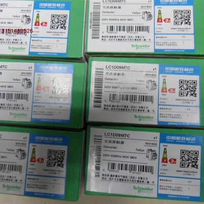 全新原装正品接触器LC1D09M7C,A9F18310实物图拍摄