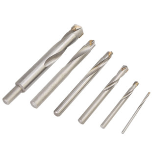 钨钢钻头镶硬质合金麻花钻不锈钢金属钻孔器水泥钻瓷砖钻3-16mm