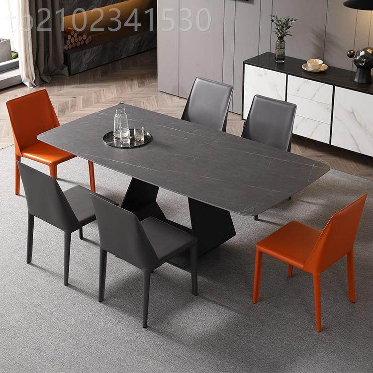 意式极简约岩餐桌LHO椅组合桌小户型家用轻长方形饭桌北板奢欧餐,农用物资,苗木固定器/支撑器,淘宝优惠券,粉丝福利购,淘宝优惠卷
