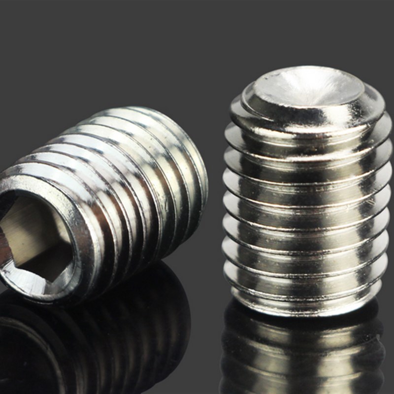 UNC不锈钢紧定螺丝 内六角无头螺丝 机米螺丝1/2-13*1/2