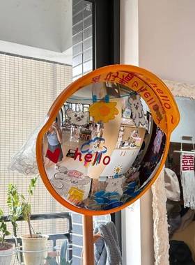 【新家的100个快递】室内广角镜凹凸镜diy自制装饰摆件拍照神器