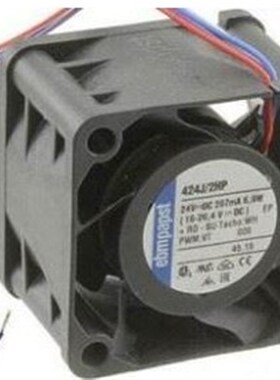 ebm papst 424J/2HP DC24V 424JN/JH 变频器风扇 4028  24V