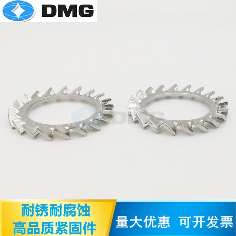 316不锈钢GB862.2外锯齿垫片DIN6798A外多齿垫圈防松垫M2.5-M30