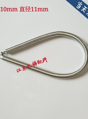上海现代电梯弹簧 强迫关门装置 拉簧 410mm 450mm 现代厅门弹簧