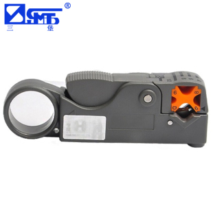 三堡(SANBAO)HT-332 同轴线 剥线钳 剥剪工具 剥剪钳 两刀式