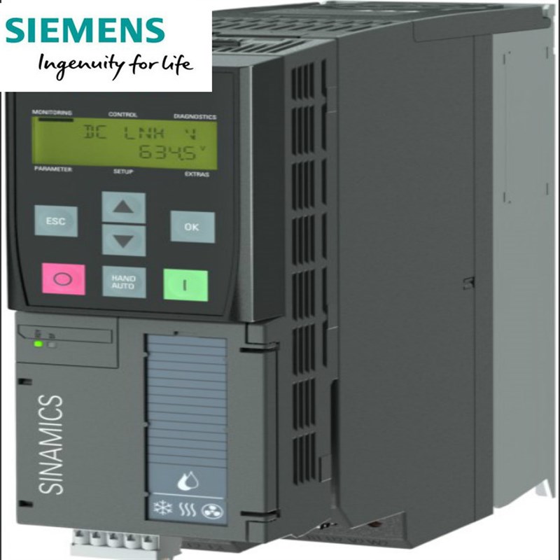 6SL3220-1YD24-0UB0G120XA额定功率7.5kW380 V -20%至440V + 10%